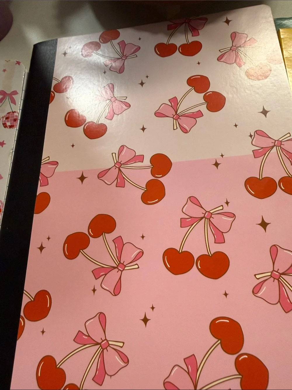 Cherry Heart Top Gel Pen - BACK TO SCHOOL!!  DORM ESSENTIAL